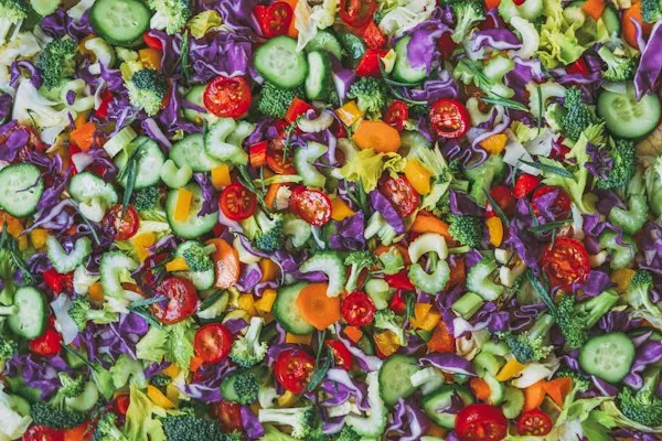 Salat mit Ente