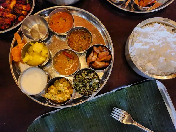 Yogi oder Vegan Thali